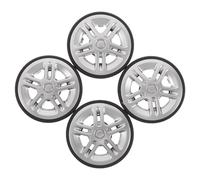 TIDTALEO Roues de Remplacement Fonction Pivotante à 360° Facile à Installer Lot de 4 en Caoutchouc pour Valise pour Bagages et Trolley en Voyage