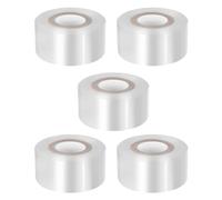 TIDTALEO Ruban de Greffage pour Jardinage en Film PE Transparent, 5 Rouleaux Multifonctions pour Arbres Fruitiers et Plantes, Améliore Le Taux de Survie