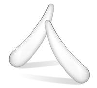 TIDTALEO Spatules Miniatures en Acier Inoxydable 2pcs pour Application de Crème Visage, Outil Cosmétique Réutilisable pour Voyage