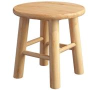 TIDTALEO Tabouret pour Garçon et Filles en Bois Massif Portable et Multifonction, Petit Tabouret Khaki Maison Pique-niques, Dimensions 25x25 Cm