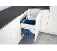 TIDY Coulisse à 2 bacs à linge S 600 à sortie totale et amortisseur / HAILO 3270-69 / Aménagement d'armoires / Bac à linge / Panier à linge