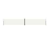 Tidyard Auvent Latéral Rétractable Auvent de Jardin écran d'extérieur Auvent Store Latéral pour Jardin, Terrasse ou Balcon Crème 180x1200 cm