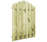 Tidyard Portillon de Jardin/Porte de Jardin en Bois de Pin Imprégné Vert (certifié FSC) Design en Arche 100x125cm