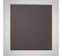 Tidyard Store Enrouleur Occultant - Isolation Thermique Optimale - Réglable en Hauteur - Marron 60 x 120 cm