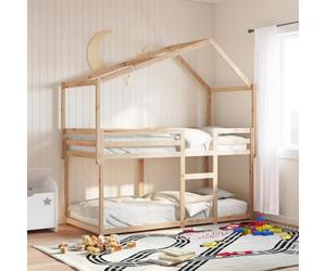 Tidyard Toit de lit pour Enfants 213x85,5x144,5 cm Bois de pin Massif Style A