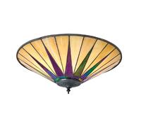 Tiffany Plafonnier Dark Star - Multicolore