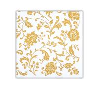 Tiflair Arabesque Gold Lunch Napkins 3 ply