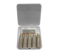 TIG 15AK Buse de blindage de soudage avec revêtement de protection spécial pour une meilleure résistance à la chaleur et longévité, compatible avec les outils de soudage MIG MAG (30 pièces - 1,2 mm)