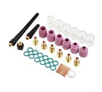 TIG Kit de 40 verres de torche de soudage à gaz pour WP92025, comprend plusieurs buses pour projets de soudure complets