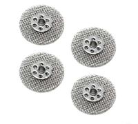 TIG Lot de 4 écrans de protection pour torche de soudage 53NABSP3-12# pour SR WP 9/20/17/18/26, buse de rechange en acier inoxydable, 2,4 mm