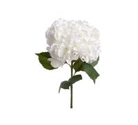 Tige artificielle d'Hortensia - H. 83 cm - Blanc