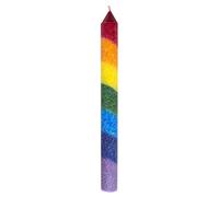 'Tige Bougies "arc-en-ciel Lot de 4 stéarine je 22 cm
