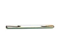 Tige carrée de 7 x 170 mm fendue et fraisée des 2 côtés CADAP pour vis pointeau - C7X170TF
