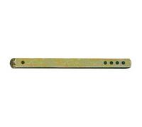 Tige carrée percée pour poignées porte - 6 x 110 mm - acier zingué DUBOIS INDUSTRIES