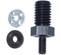 Tige d ' extension d ' arbre d ' adaptateur de meuleuse miniature de 3 pouces en acier carbone, poignée sécurisée adaptée réglages d ' angle complexes Extension d ' adaptateur de meuleuse