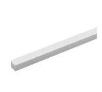 Tige de barres carrées en plastique ABS, tige de barre carrée en plastique ABS, 20 types de taille en option(2mm x 2mm x 250mm(5pcs))
