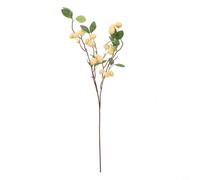 Tige de citrouille artificielle avec feuilles vertes, pic floral d'automne pliable pour décoration de récolte, décoration de table de Thanksgiving et remplissage de vase de citrouille, 70,56 cm
