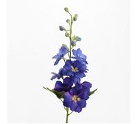 Tige de delphinium bleu foncé artificielle 66 cm - Lou De Castellane