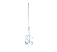 Tige de Malaxeur Mécanique Spiralée 580mm X 120mm pour Mélange | Acier au Carbone Élevé, Usage Intensif et Nettoyage Facile, pour Seau ou Boîte, Argenté