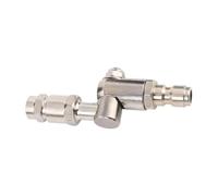 Tige de rinçage pour nettoyeur haute pression, tête rotative | Joint de buse rotatif en laiton, raccord 1/4, utilisation de tiges en acier inoxydable