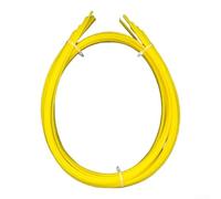 Tige de soudure en plastique, tige de soudure en polypropylène, kit de réparation de pare-chocs de voiture, 20 électrodes multicolores pour fusion, longueur de 20 à 100 cm (jaune)