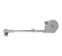 Tige de Traction pour Porte Rabattable D’armoire, Amortisseur | Abs Argenté, Multi-usage et Finition Soignée, pour Armoire et Coiffeuse, Accessoire de Meuble