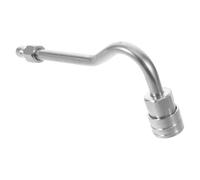 Tige D'extension Courbée 1/4 Pouce pour Nettoyeur Haute Pression | Raccord Rapide Résistant la Corrosion, Accessoire pour Nettoyage Climatiseur et Detailing Auto