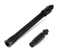 Tige d'extension de pistolet de pulvérisation pour nettoyeur haute pression avec buse réglable - Tige d'extension de pistolet de pulvérisation de rechange compatible avec les nettoyeurs haute pression