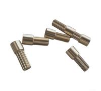 Tige d'extension de valve de robinet en laiton 24 dents 9,6 mm manchon de noyau de 32 mm longueur réglable accessoire de plomberie compatible avec divers robinets pour une installation facile et un