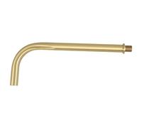 Tige D'extension en Cuivre M10, 15mm, pour Applique Murale | Laiton Pur, Coude en S Discret, Angle Réglable, pour Rénovation D’éclairage et Montage M10