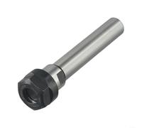 Tige d'extension ER à tige droite en alliage d'acier 40CrMnTi pour mini mandrin de serrage compatible avec les colliers de serrage ER8A ER11A ER16A ER20A (C20- ER20A)