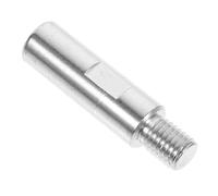 Tige D'extension pour Polisseuse, Adaptateur Angulaire M14 en Fer Argenté | Filetage Clair, Méthode D’utilisation Simple, Haute Dureté, Gain de Temps ’effort pour Machine à Polir