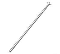 Tige d'extension télescopique pour ouvre-fenêtre avec crochets, 30 à 60 cm en alliage d'aluminium, pour trappes de toit hautes et difficiles à atteindre pour les fenêtres
