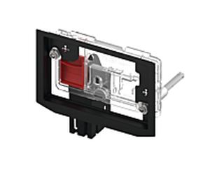Tige d'insertion TECE 9240950 noire, installation frontale, pour languettes de nettoyage