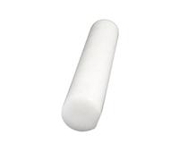 Tige en acétal POM noir et blanc, tiges en plastique technique 400 450 500 mm, barre ronde de 5 à 100 mm de diamètre for pièces de précision 1 pièce(White,40x500mm)