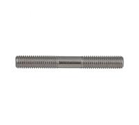 Tige filetée double en acier inoxydable, Goujons filetés à Double extrémité en acier inoxydable 304 M5x0.8, 20-250mm, usage industriel(M5x200mm 2pcs)