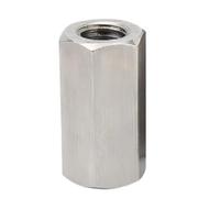 Tige Filetée En Acier Inoxydable M6 M8 A2, Goujon De Barre, Connecteur Hexagonal, Écrou Long, 1 Pièce(M6x10x25)