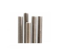 Tige filetée M3-M16 Grade 2 500mm, barre de clouage à filetage complet métrique, boulon de fixation non poli, 5 pièces(M6x500mmxP1mm)