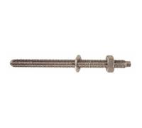 Tige filetée pour scellement chimique - tête 6 pans - 10x130 - inox RAWL