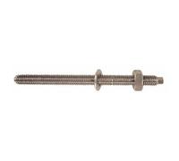 Tige filetée pour scellement chimique - tête 6 pans - 8x110 - inox RAWL