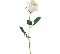 tige fleur rose velours paillettes 62cm blanc - générique ftg9040b Blanc