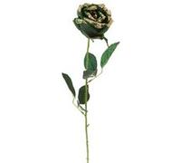 tige fleur rose velours paillettes 62cm vert - générique ftg9040vef Vert
