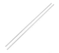 Tige linéaire de 8 mm, 2 pièces, rail de cylindre en acier inoxydable, arbre linéaire, tige ronde droite, diamètre de 8 mm, longueur de 600 mm, tiges métalliques x 600 mm