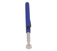 Tige magnétique télescopique en acier inoxydable pour ramasser des articles métalliques tels que des aiguilles, des vis et du petit matériel (3,6 kg, bleu)