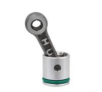 Tige pour piston pour marteau Électrique DH26 69mm Métal Tige | Acier pour robuste, longueur 69mm, compatible DH26, finition argentée, transmission force optimale