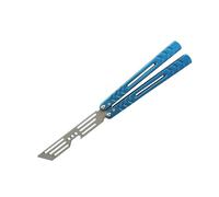 Tige rabattable avec système de bague efficace à double pivot, poignée intégrée en aluminium CNC 6061, décapsuleur en acier inoxydable (bleu)