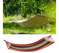 Tige tapis suspendu chaise jardin Camping en bois Textile chaise longue