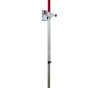 Metrica Tige télescopique 60621 – 2,4 m pour récepteur, aluminium anodisé, graduation anti-rayure