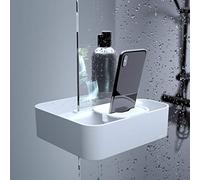 Tiger 2-Store Panier de Douche à Clipser, Blanc