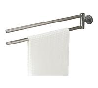 Tiger Boston, Porte-serviette à 2 barres, Acier inoxydable brossé